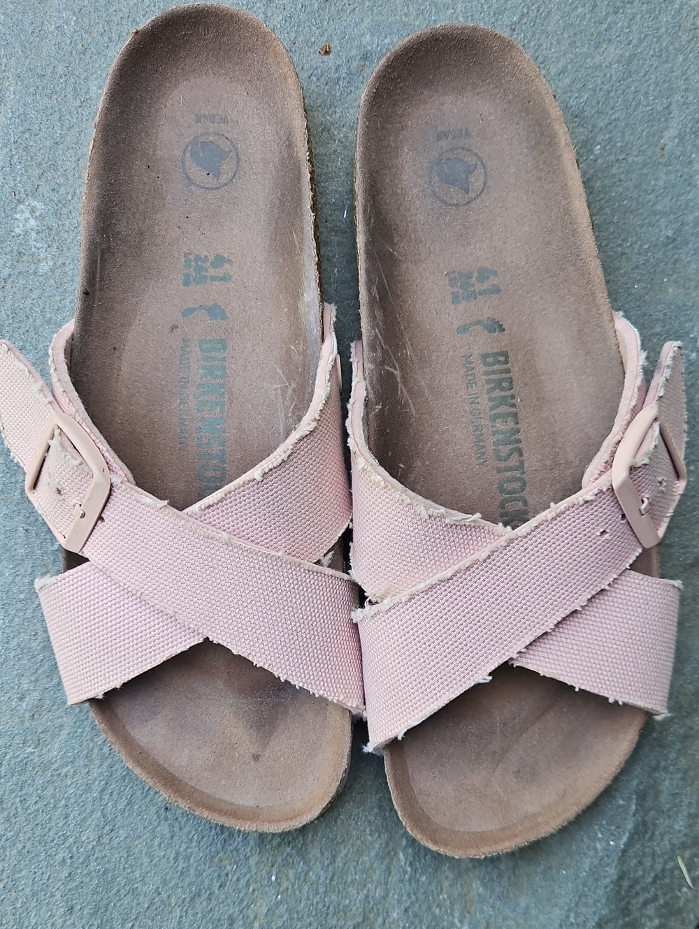 Birkenstock Pink Vegan Sandals